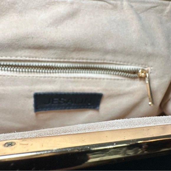 Jesalin “Sette” Oversized Leather Clutch - Picture 10 of 12